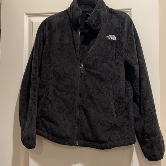 The North Face black fleece zip up jacket - Picture 4 of 5